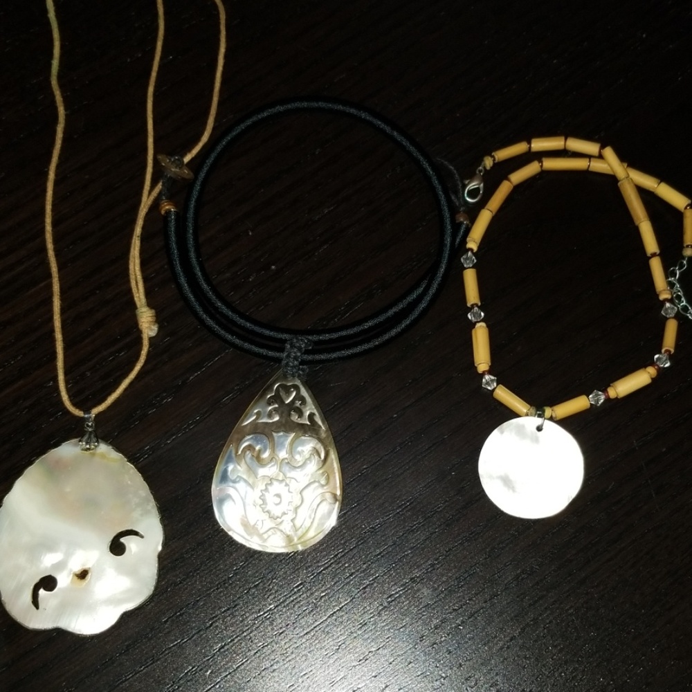 Trifecta beach necklaces